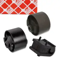 2x febi Motorlager + 1x Getriebelager f&uuml;r VW Golf 1 Jetta 1 1.1 1.3 1.5 1.6/1.8 GTI