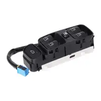 febi Multifunktionsschalter Fensterheber f&uuml;r MERCEDES C-Klasse W203 vorne links 2038210679