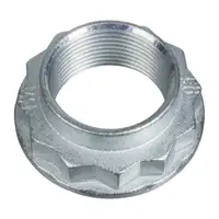 2x febi ABS Sensorring + Mutter Achszapfen f&uuml;r BMW E81-88 E46 E90-93 X3 vorne o. hinten