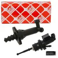 2x febi Nehmerzylinder + Geberzylinder Kupplung f&uuml;r VW Passat B6 B7 MQ200
