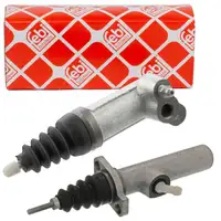 2x febi Nehmerzylinder + Geberzylinder Kupplung f&uuml;r AUDI 100 A6 C3 C4 V8 01.1989-12.1993