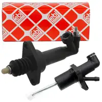 2x febi Nehmerzylinder + Geberzylinder Kupplung f&uuml;r VW Polo 9N Ibiza 3 4 Fabia 1 2 MQ250