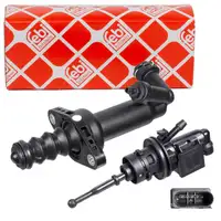 2x febi Nehmerzylinder + Geberzylinder Kupplung f&uuml;r VW Passat B6 PR-0EJ bis Fgst. 3C-7-300