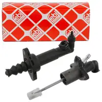 2x febi clutch slave cylinder + master cylinder for VW Golf 4 8L1, Leon 1M, Octavia 1 MQ250