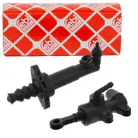 2x febi clutch slave cylinder + master cylinder for VW Transporter T4, model year 70-V-116 and later