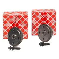 2x febi EINLASS+AUSLASSSEITE Nockenwellenversteller für BMW 1er F20 F21 3er F30 F31 N13