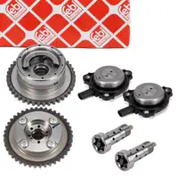 febi / KOLBENSCHMIDT Zentralmagnet Steuerventil Nockenwellenversteller Set f&uuml;r MERCEDES
