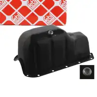 febi 37580 Oil pan for FIAT 500, Panda 312, Punto 178, 188, 199; ALFA ROMEO Mito 955