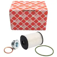 febi 184812 &Ouml;lfilter + &Ouml;lablassschraube f&uuml;r FIAT Ducato (250_) 2.3 D Multijet 140 PS