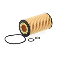 3x febi 108276 oil filter for MERCEDES W176, W204, W205, W212, X/C253, W166, OM651, 6511800109