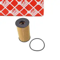 febi 108313 Oil Filter for LAND ROVER Discovery 5, Range Rover 4, Evoque, Sport 2, and Velar