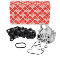 febi &Ouml;lk&uuml;hler + K&uuml;hlmittelregler f&uuml;r AUDI A4 B8 A5 A6 C7 A7 Q5 8RB Q7 4LB Touareg 3.0 TDI