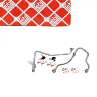 febi 187868 &Ouml;lleitung Vorlauf Turbo Satz f&uuml;r MERCEDES-BENZ Sprinter 3t 3,5t B906 OM651