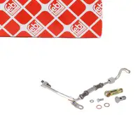 febi 188065 &Ouml;lleitung Vorlauf Turbolader f&uuml;r AUDI A6 C5 2.7 T quattro links 078145777C
