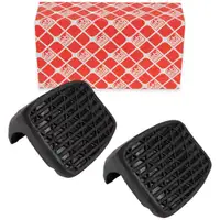 2x febi rubber pads for brake and clutch pedals for MERCEDES 190 W201, W202, W203, W204, W124, W210