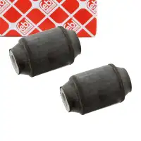 2x febi 05053 Querlenkerlager Gummilager f&uuml;r MERCEDES-BENZ 190 W201 Hinterachse 2013523665