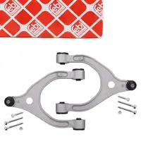 2x febi Querlenker + Traggelenk + Schrauiben für TESLA Model 10 5YJX Vorderachse oben