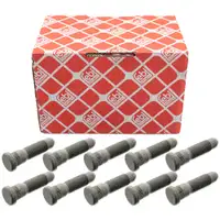 10x febi Radbolzen M14x1,5 f&uuml;r OPEL Insignia A B TESLA Model S (5YJS) SAAB 9-5 (YS3G)