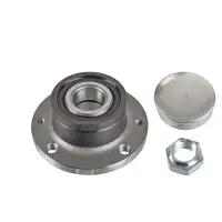 2x febi 171142 Radnabe + Radlager f&uuml;r ALFA ROMEO 145 146 Mito CITROEN C3 C4 PEUGEOT hinten