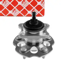 febi Wheel Hub + Wheel Bearing Kit Wheel Bearings for TOYOTA Verso 1.6, 1.8, 2.0/2.2D Rear 424500F020