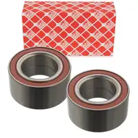 2x febi 04526 Radlager f&uuml;r BMW E30 E36 E46 AUDI 100 200 C2 C3 PORSCHE 911 914 hinten