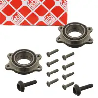 2x febi 30271 Radlagersatz f&uuml;r AUDI A4 B8 A5 A6 C7 A7 Q5 8RB PORSCHE Macan vorne / hinten