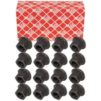 16x febi 46610 Radmutter M14x1,5 f&uuml;r PORSCHE 356 911 914 924 VW Bulli TI T1 T2 T3