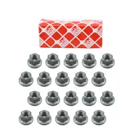 20x febi 22474 Radmutter M14x1,5mm f&uuml;r MERCEDES Sprinter T1/TN T2/L T2/LN1 Vario