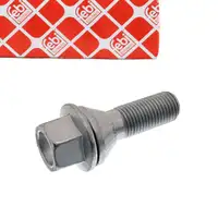 febi M14 x 15 Radschraube für VOLVO S60 1 2 3 S80 1 2 S90 2 V60 2 V70 2 3 XC40 XC60 1 2