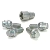 febi 27048 Felgenschloss Satz M12x1,5 f&uuml;r VW Golf 1 2 3 Passat AUDI MERCEDES DACIA RENAULT