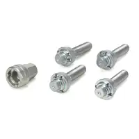 febi 28452 Felgenschloss Satz M12x1,5 f&uuml;r MERCEDES W168 W201 W202 W203 W124 W210