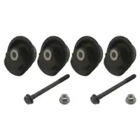 febi 01201 Rep.-Satz Achsk&ouml;rper Gummilager Lager f&uuml;r VW Passat B3 Hinterachse 357501541A