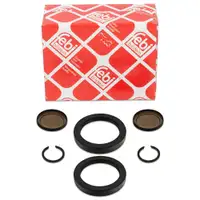 2x febi 40107 Rep.-Satz Dichtungssatz Getriebeflansch Antriebswelle f&uuml;r VW Golf 1 2 Jetta
