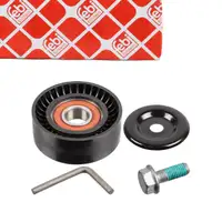 febi Rep.Satz Spannarm Keilrippenriemen f&uuml;r VW Golf 5 6 Tiguan AUDI SEAT Leon SKODA Yeti