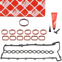 febi Rep.-Satz Ventildeckeldichtung f&uuml;r BMW E46 E90-93 E39 E60 E61 E63 E64 E65-67 X3 M57