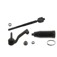 2x febi PROKIT Spurstange + Kopf + Manschette f&uuml;r BMW F20 F21 F30-34 F32-36 mit TKP vorne