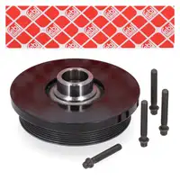 febi PROKIT Riemenscheibe Kurbelwelle f&uuml;r BMW 3er 4er 5er 7er X5 X6 N57N 11238511321