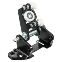 2x febi Rollenf&uuml;hrung Schiebet&uuml;r f&uuml;r MERCEDES Sprinter B906 VW Crafter mitte + oben links