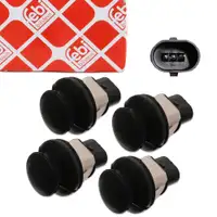 4x febi T&uuml;rkontaktschalter f&uuml;r VW Golf 3 Polo 6N Sharan 7M Vento SEAT Alhambra 7V