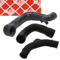 3x febi crankcase vent hose for MERCEDES 190 W201, W124, W463, W126, R107, M103