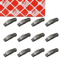 12x febi 22008 Kipphebel Schlepphebel f&uuml;r RENAULT Espace 3 Laguna 1 2 2.2 D 01.1996