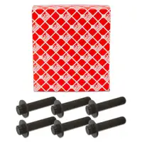 6x febi Schraube M10x1,5 f&uuml;r AUDI SEAT SKODA VW hinten N90522201