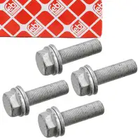 4x febi 182469 Schraube Bremssattel f&uuml;r AUDI A4 A5 A6 A7 Q5 Q7 Q8 Touareg vorne N91147601