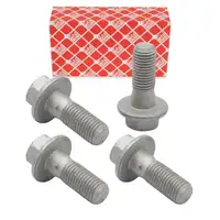 4x febi Schraube Bremssattel M12x1,5 f&uuml;r BMW MINI vorne o. hinten 34116772428