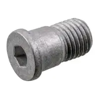 2x febi Schraube Bremsscheibe M10x1,25 L&auml;nge 19mm f&uuml;r OPEL Astra G H ALFA ROMEO FIAT JEEP