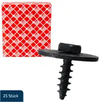 25x febi 181949 Clip Schraube Sicherungsstift + Halterklammer f&uuml;r BMW MINI 07149126886