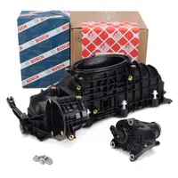 febi Intake Manifold + BOSCH Control Module for MERCEDES W176, W246, W204, W205, W212, W166 OM651