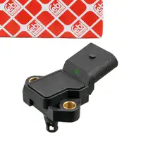 febi Ladedrucksensor f&uuml;r VW Golf 7 Polo 5 6 AUDI A1 A3 SEAT Leon SKODA Fabia 3 Octavia 3 4