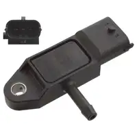 febi Ladedrucksensor f&uuml;r RENAULT Trafic 2 Megane 1 Logan 1 Kangoo Clio 2 3 1.5/1.9 dCI