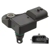 febi Ladedrucksensor f&uuml;r RENAULT Megan 3 4 Traffic 3 Captur Clio DACIA Dokker 1.5-2.0 dCi